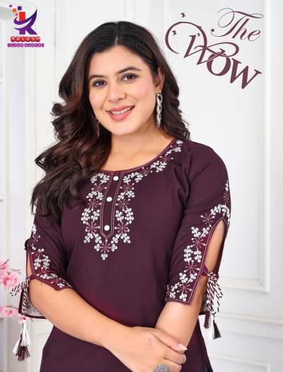 THE WOW BY SAGAR IMPEX DESIGNER RAYON KURTI WHOLESALER IN INDIA